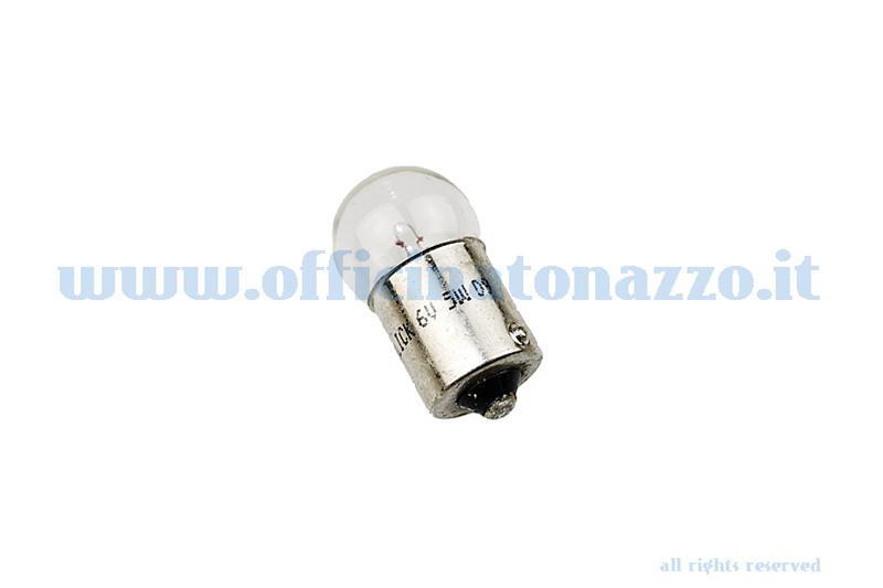 Lampada per Vespa innesto a baionetta, sfera 6V - 5W