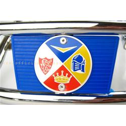 45 - Paragolpes de doble tubo azul para Vespa 50 - ET3 - Primavera - 150 GL