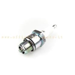 Bujía NGK B8HS rosca corta para Vespa (grado de temperatura equivalente a Bosch W3AC - versión Denso IW F 24 Iridum)