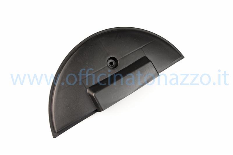 Spare wheel cover in matt black plastic for Vespa PX 80/125/150/200 - PE- Lusso - T5