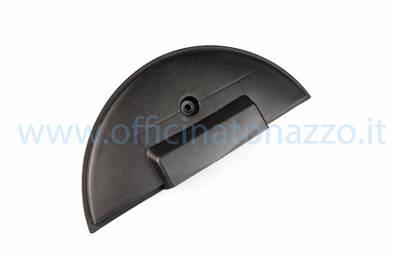 Copriruota di scorta in plastica nero opaco per Vespa PX 80/125/150/200 - PE- Lusso - T5