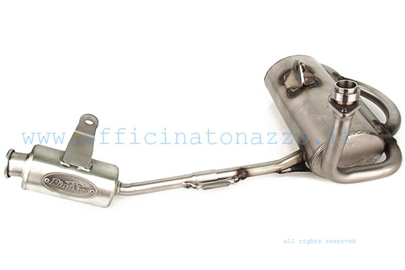 25560821 - Escape Pinasco para acero inoxidable Vespa LML STAR 125-150 (motor de 4 tiempos)