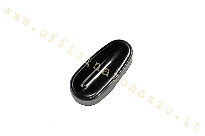 Coprimozzo in alluminio nero per Vespa 50 - 90 - Primavera - ET3