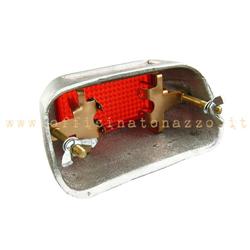 Metal Luz trasera para Vespa 54 '> 58' - 125 VN1> 2 - VNA1> 2 - VL 1> 3 - VB1 - GS 150 VS1> 3 (marque Siem)