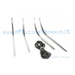 Complete platform strips of ferrules and rivets for Vespa PK - S - ETS