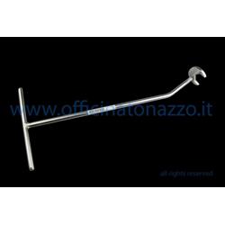 Tank tap disassembly wrench, length curve