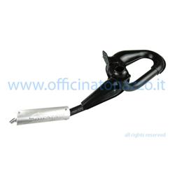 40307 - Marmitta ad espansione Simonini nera con silenziatore in alluminio per Vespa T5