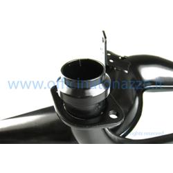 40307 - Simonini black expansion muffler with aluminum silencer for Vespa T5