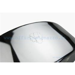 Front light chrome frame marked SIEM, Ø130 for Vespa 125 GTR - TS - 150 Sprint Veloce - 180/200 Rally (cod.rif. Piaggio 113891)