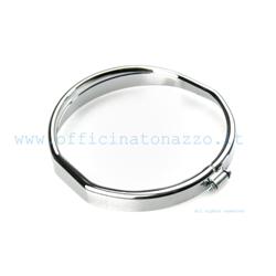 Marco de luz delantera cromada para Vespa ET3 - Primavera, 125 Super VNC1T, 150 Super VBC1T (original Piaggio ref 151742)