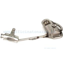 Escape Pinasco para Vespa LML ESTRELLA 125-150 (motor 4 tiempos) en arce inoxidable