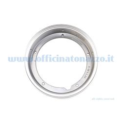 Circle tubeless in channel alloy 2.50x10 "metallic gray for Vespa Cosa and adaptable to Vespa PX (valve and including nuts)