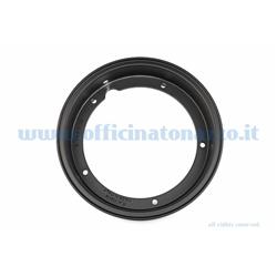 Llanta de aleación tubeless 2.50x10" negra para Vespa Cosa y adaptable a Vespa PX (válvula y tuercas incluidas)