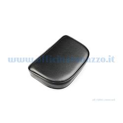 Universal cushion for Vespa rear rack backrest in black color