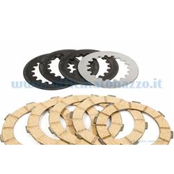 Surflex clutch discs 5 with intermediate cork discs for the model with 8 springs Vespa