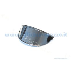 Chrome eyelid 140mm headlight for Vespa PX - PE