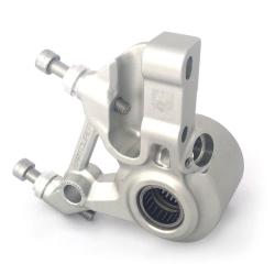 Support d'étrier de frein avant AF Parts pour étrier de frein radial PX'98,MY NT 20mm, aluminium gris anodisé