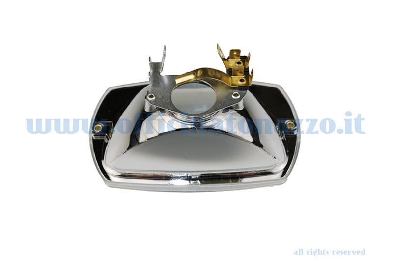 Plastic halogen front light for Vespa 50 Special