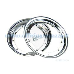 Circle revolves 3.00 / 3.50-10 "Chrome for all Vespa models