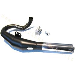 25020000 - Marmitta ad espansione Performance Racing RZ EVO 2000 nera per Vespa 200