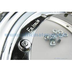 Circle revolves 3.00 / 3.50-10 "Chrome for all Vespa models