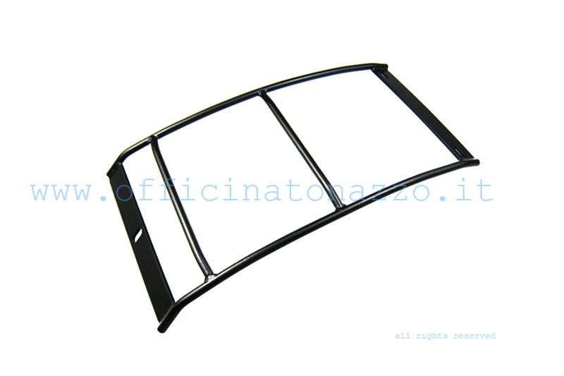 Black rear luggage rack 30x20 cm for Vespa Sprint - Sprint Veloce - GL - GT - GTR - TS - RALLY 180/200 - Super - SS180 - GS160