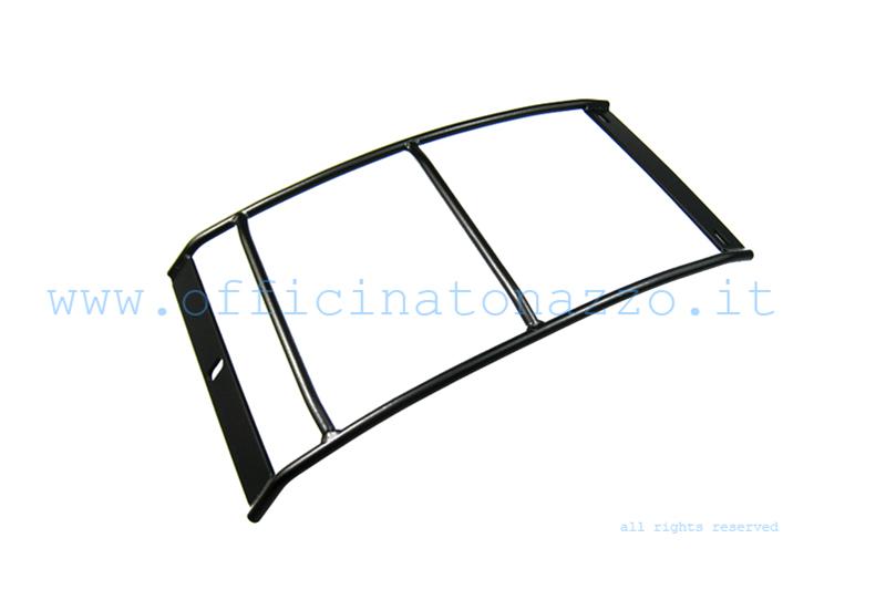 Portapacchi posteriore nero 30x20 cm per Vespa Sprint - Sprint Veloce - GL - GT - GTR - TS - RALLY 180/200 - Super - SS180 - GS160