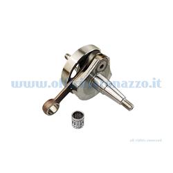 Albero motore Mazzucchelli tipo originale, corsa 51, cono 20, cuscinetto 25, Vespa ETS