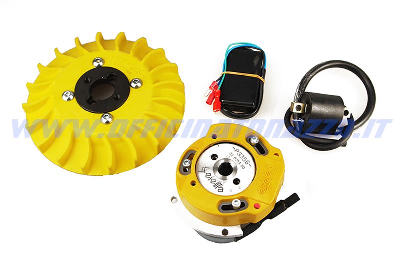 Ignition Parmakit variable advance with internal rotor cone 57100.22 - 19 gr for Vespa 354 - Primavera - ET50 - PK
