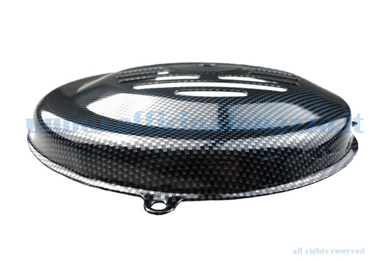 Flywheel cover Parmakit Carbon Look for Vespa 50 - Primavera - ET3
