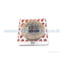 Clutch discs 3 cork Surflex with intermediate discs and 6 springs for Vespa GS150 VS1-2-3-4