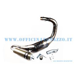 40308 - Expansion muffler Simonini Down & Forward for Vespa 50 - Primavera - ET3 for 125 cylinders (to fit on 50 cylinders)