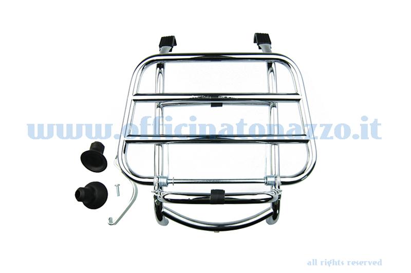 Portapacchi anteriore cromato per Vespa GTS/GTS Super/GTV/GT 60/GT/GT L 125-300cc  ( NO modello 2019)