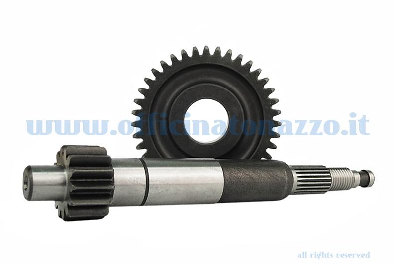10274691 - Pinasco primary transmission gear with straight teeth (16-37) scooter 50