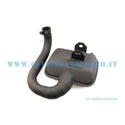 24163000 - Silenciador Racing Exhaust Sip Road negro para Vespa 160 GS - 180 SS - 180 Rally