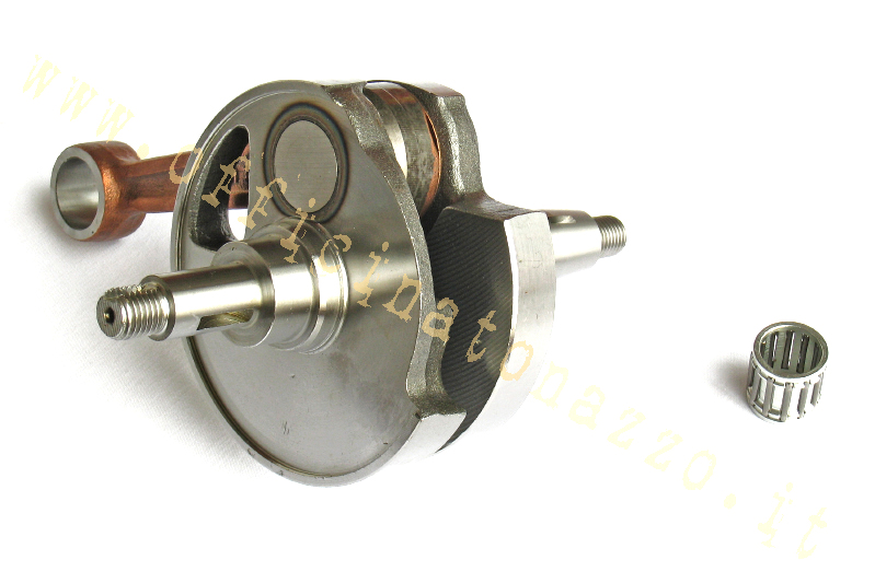 amt166M - Albero motore Mazzucchelli anticipato, corsa 60, cono 20, Vespa PX/PE200