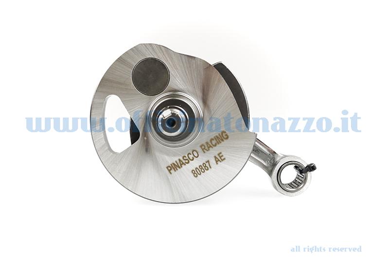 Early Pinasco crankshaft, stroke 57, cone 20, Vespa PX 125/150