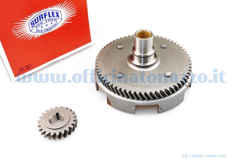 Primary Surflex Z 22-63 (ratio 2.86) helical gears without flexible coupling for Vespa 50-90 - HP