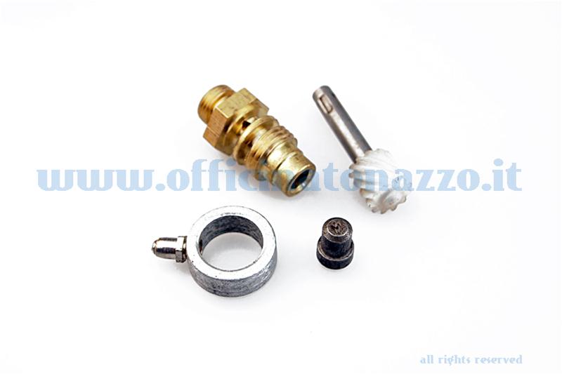 Kit rinvio corda fina, bussola, anello ingrassatore contachilometri Vespa per ruota 8"