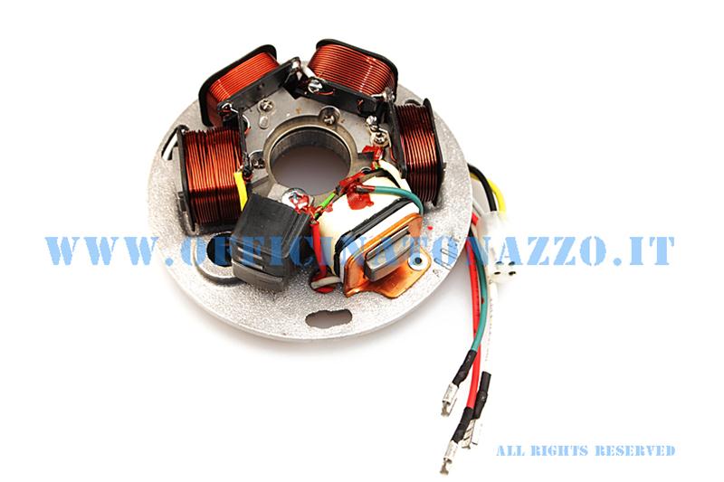 Stator électronique d'origine Piaggio pour Vespa PX - PE 125-150-200 avec démarrage électrique (origine Piaggio ref 217983)