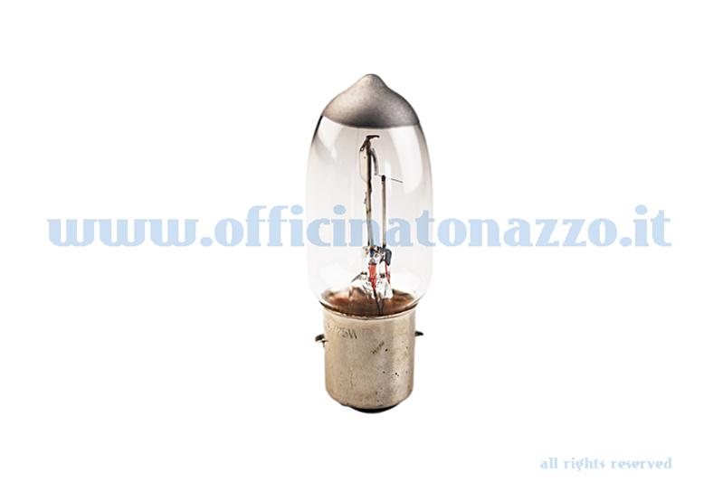 Lampada per Vespa innesto a baionetta, BA20D  semialogena biluce 12V - 25/25W