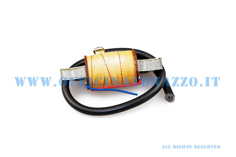 6V internal power supply coil for Vespa 50 2nd series (original reference Piaggio 111820), distance between holes 58mm