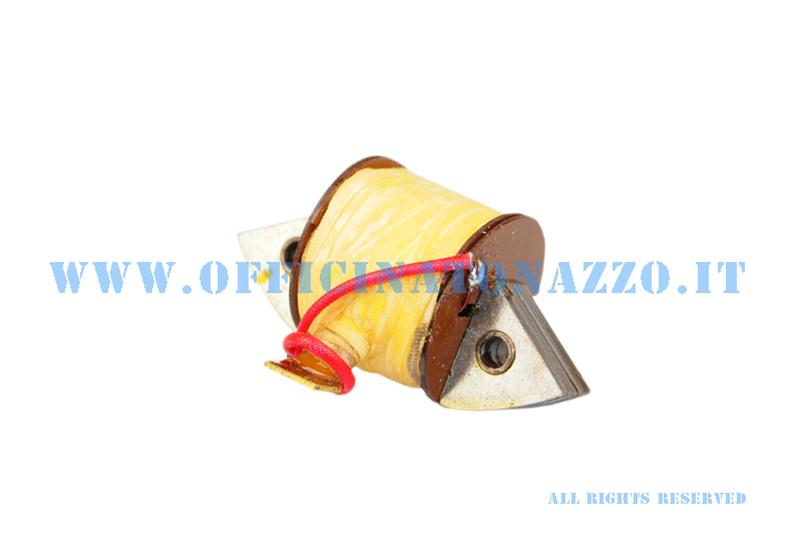 7086 - 6V internal high voltage power supply coil for Vespa 98 - 125 V1T- V11> V15- V30- V33 up to 1953 (Piaggio original ref. 000670 - 20838)