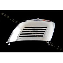 Chromed engine side door with lock for Vespa 50 - ET3 - Primavera