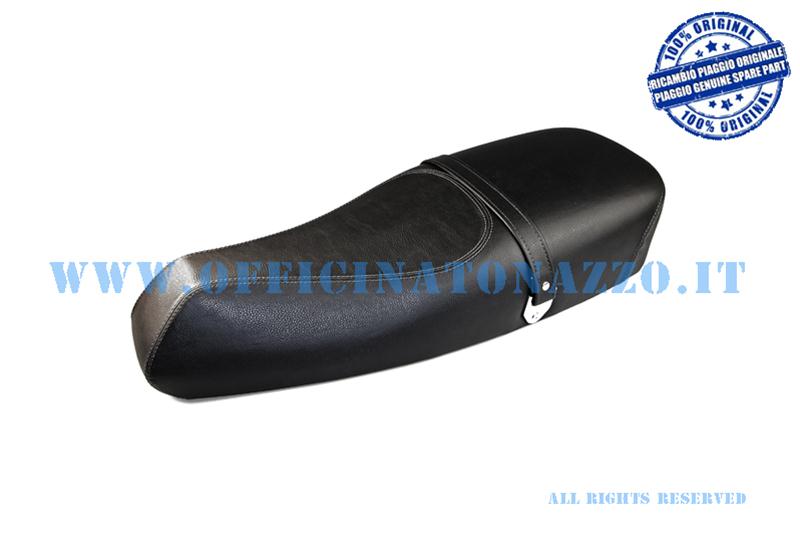 673291 - Two-seater foam saddle without lock block for Vespa PX new model 2011 (Ref.Original Piaggio 673291)