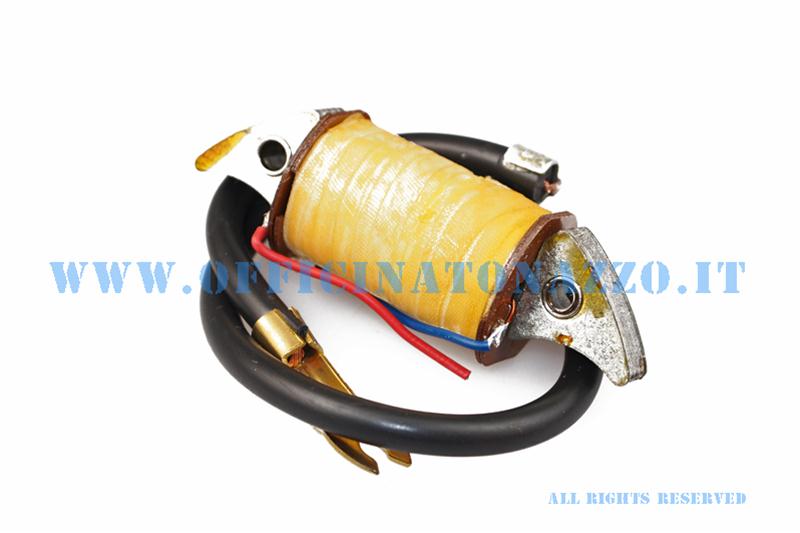 Bobina alimentazione interna 6V per Vespa 50, doppio isolamento (interasse fori 58mm)