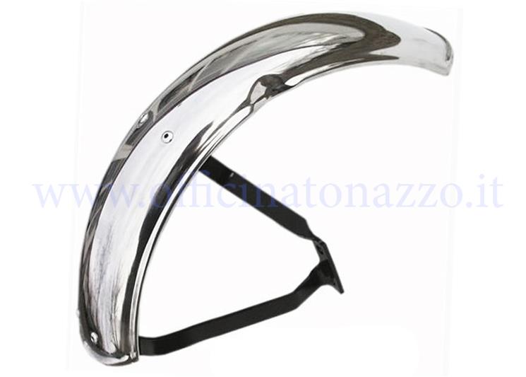Parafango cromato tipo Garelli per Vespa PX - T5 versione senza freno a disco