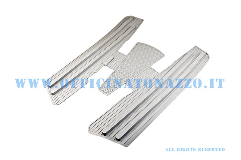 Tappetino pedana in gomma grigio per Vespa TS - GT - GTR - GL - Sprint - Sprint Veloce - Rally - Super - VNB - VBB - SS180