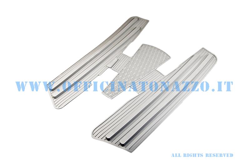 estribo, in el material de goma gris, für Vespa TS - GT - GTR - GL - Sprint - Sprint rápido - Rallye - Super - VNB - VBB - SS180