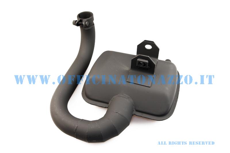 24163000 - Silenciador Racing Exhaust Sip Road negro para Vespa 160 GS - 180 SS - 180 Rally